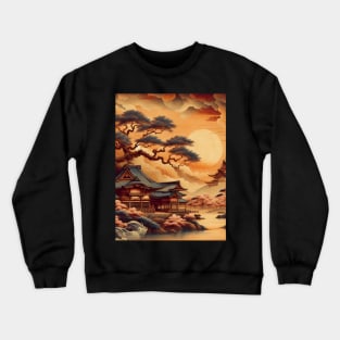 Japanese Art: Exploring Ancient Beauty and Modern Expression Crewneck Sweatshirt